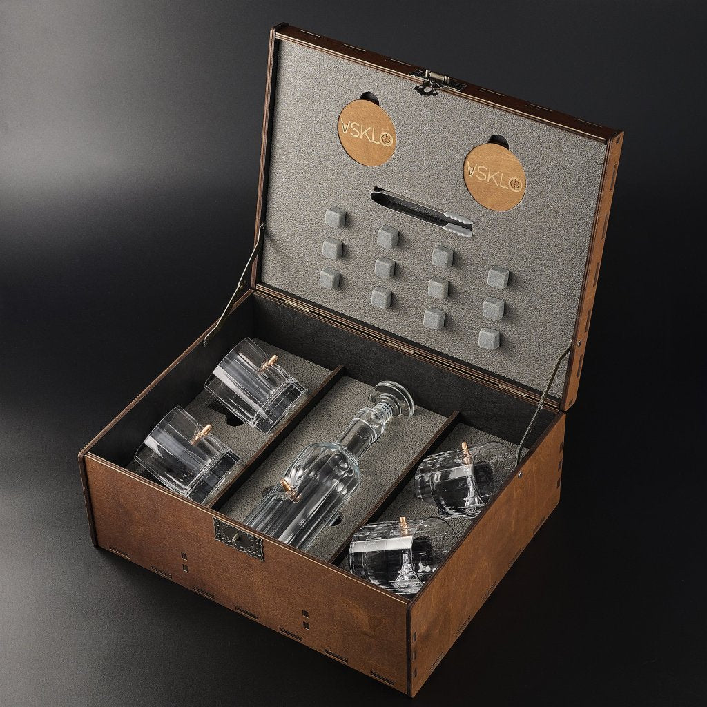 LEO Set 5 - faceted crystal (with Bullet Inserts) by VSKLO — main product photo, photo 1, SKU 11263