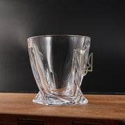 LEO Set 7 - crystal glasses (with Coat of Arms Inserts) by VSKLO — side view of the product, photo 3, SKU 11266