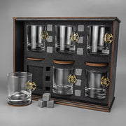 Set of 6 Glasses (with Drone Inserts) by VSKLO — main product photo, photo 1, SKU 11283