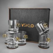 Set of 6 Glasses (with Drone Inserts) by VSKLO — side view of the product, photo 3, SKU 11283