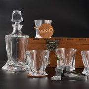 LEO Set 6 - crystal glasses (MIX) by VSKLO — close-up product view, photo 5, SKU 11265