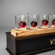 Shot Glass Set of Stand (with Cherry Inserts) + Packaging
