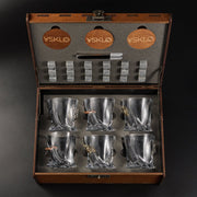 LEO Set 6 - crystal glasses (MIX) by VSKLO — detailed product view, photo 2, SKU 11265