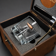 LEO Set 1 - classic glass with a Bullet Insert zboku by VSKLO — detailed product view, photo 2, SKU 11298
