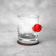 Whiskey Glass (with strawberry insert)