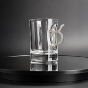 Shot Glass Set with znakom zodiaku telets on stand + packaging by VSKLO — side view of the product, photo 3, SKU 11294