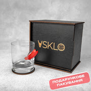 Склянка для віскі (з перцем) від VSKLO — подарункова подача виробу, фото 5, артикул 10628