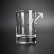 Shot Glass Set with znakom zodiaku strilets on stand + packaging by VSKLO — detailed product view, photo 2, SKU 11293