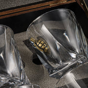 LEO Set 6 - crystal glasses (MIX) by VSKLO — close-up product view, photo 6, SKU 11265