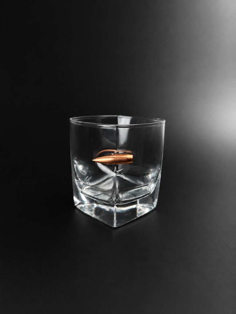 LEO Set 1 - classic glass with a Bullet Insert zboku by VSKLO — close-up product view, photo 5, SKU 11298