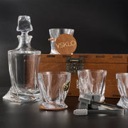 LEO Set 6 - crystal glasses (MIX) by VSKLO — close-up product view, photo 4, SKU 11265
