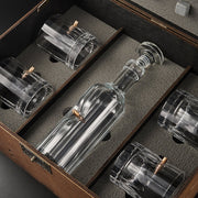LEO Set 5 - faceted crystal (with Bullet Inserts) by VSKLO — side view of the product, photo 3, SKU 11263