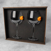 Set of 2 Cocktail Glasses (with pear inserts) | VSKLO #2303