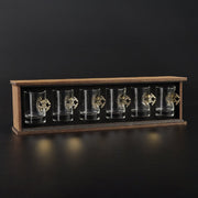 Shot Glass Set (with gold drone inserts) + Packaging | VSKLO #1693