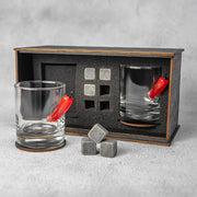 Set of 2 Glasses (with Pepper Inserts) by VSKLO — side view of the product, photo 3, SKU 11278