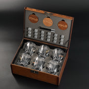 LEO Set 6 - crystal glasses (MIX) by VSKLO — main product photo, photo 1, SKU 11265