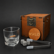 LEO Set 1 - classic glass with a Bullet Insert zboku by VSKLO — close-up product view, photo 4, SKU 11298