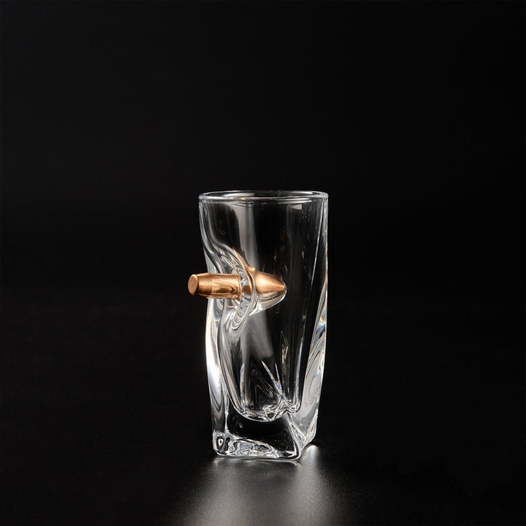 Crystal shot glass (with a Bullet Insert) | VSKLO #340