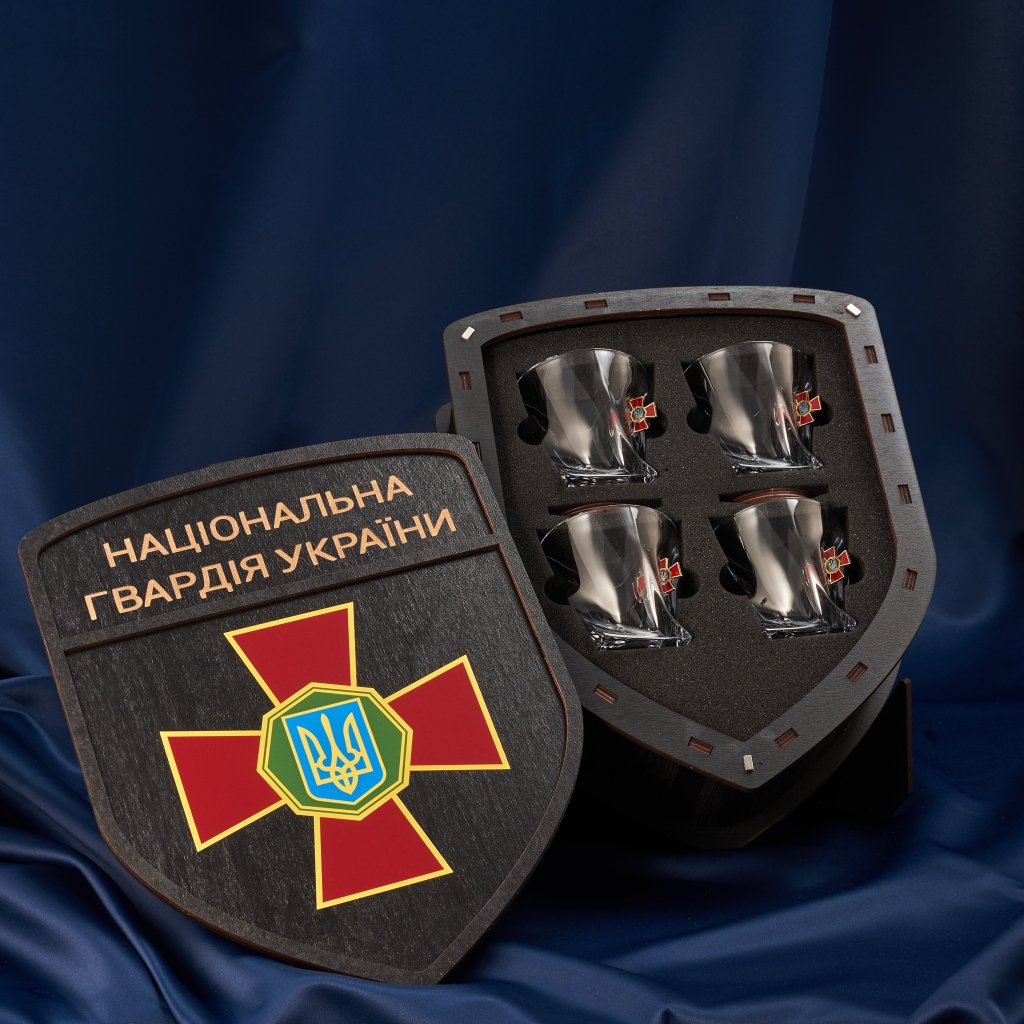 Набір Шеврон великий (Національна гвардія) від VSKLO — головне фото виробу, фото 1, артикул 10381