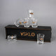 Faceted Shot Glass Set (with Bullet Inserts) + Packaging