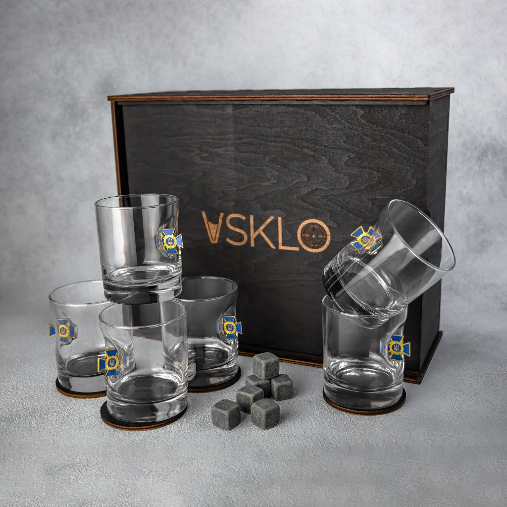 Набір на 6 склянок (СБУ) від VSKLO — додаткове фото виробу, фото 10, артикул 10502