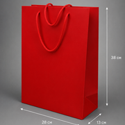 Gift paket chervonyi serednii by VSKLO — main packaging photo, photo 1, SKU 10016