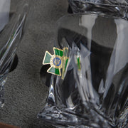 Набір LEO 4 — кришталеві склянки (ДПСУ) від VSKLO — крупний план виробу, фото 4, артикул 10664