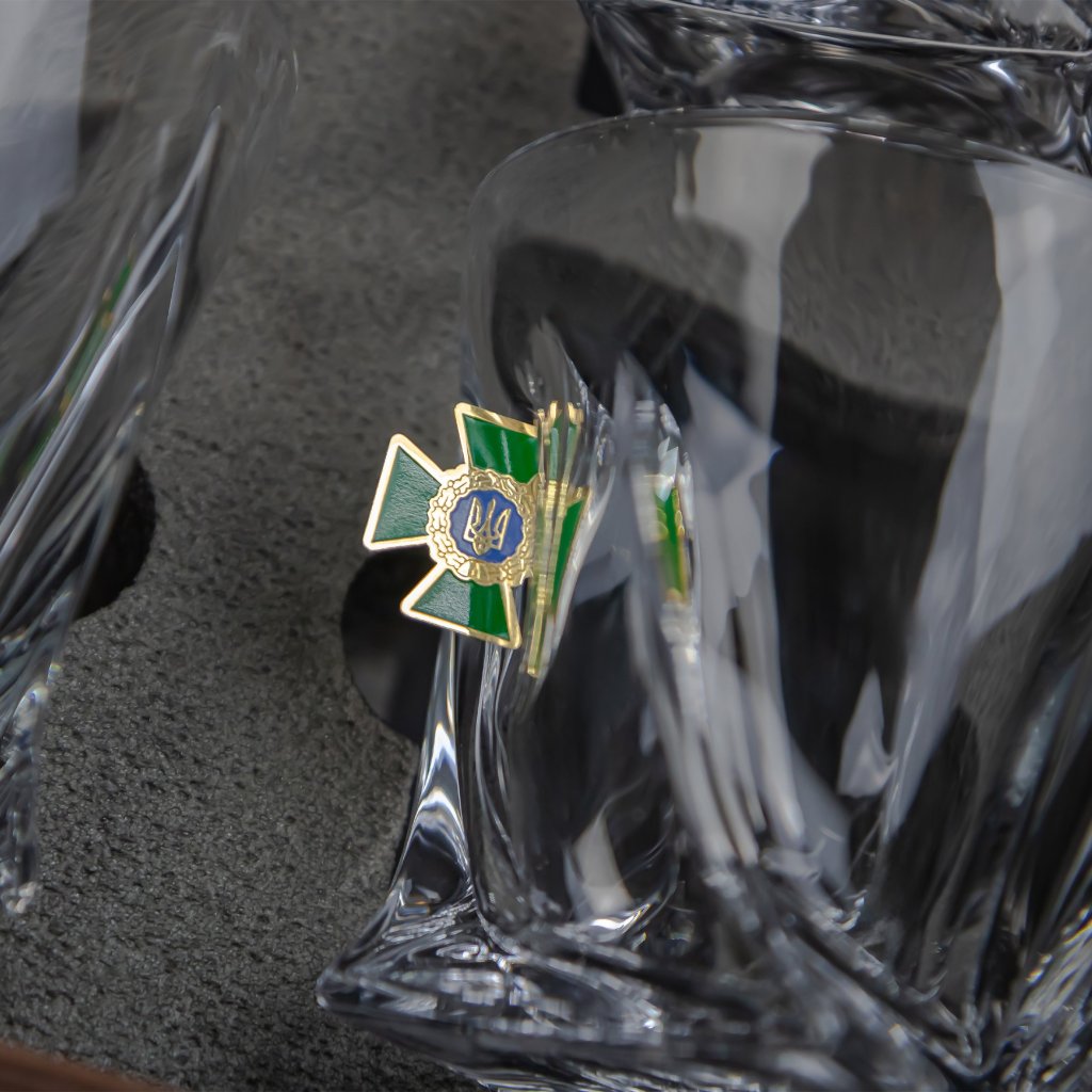 Набір LEO 4 — кришталеві склянки (ДПСУ) від VSKLO — крупний план виробу, фото 4, артикул 10664