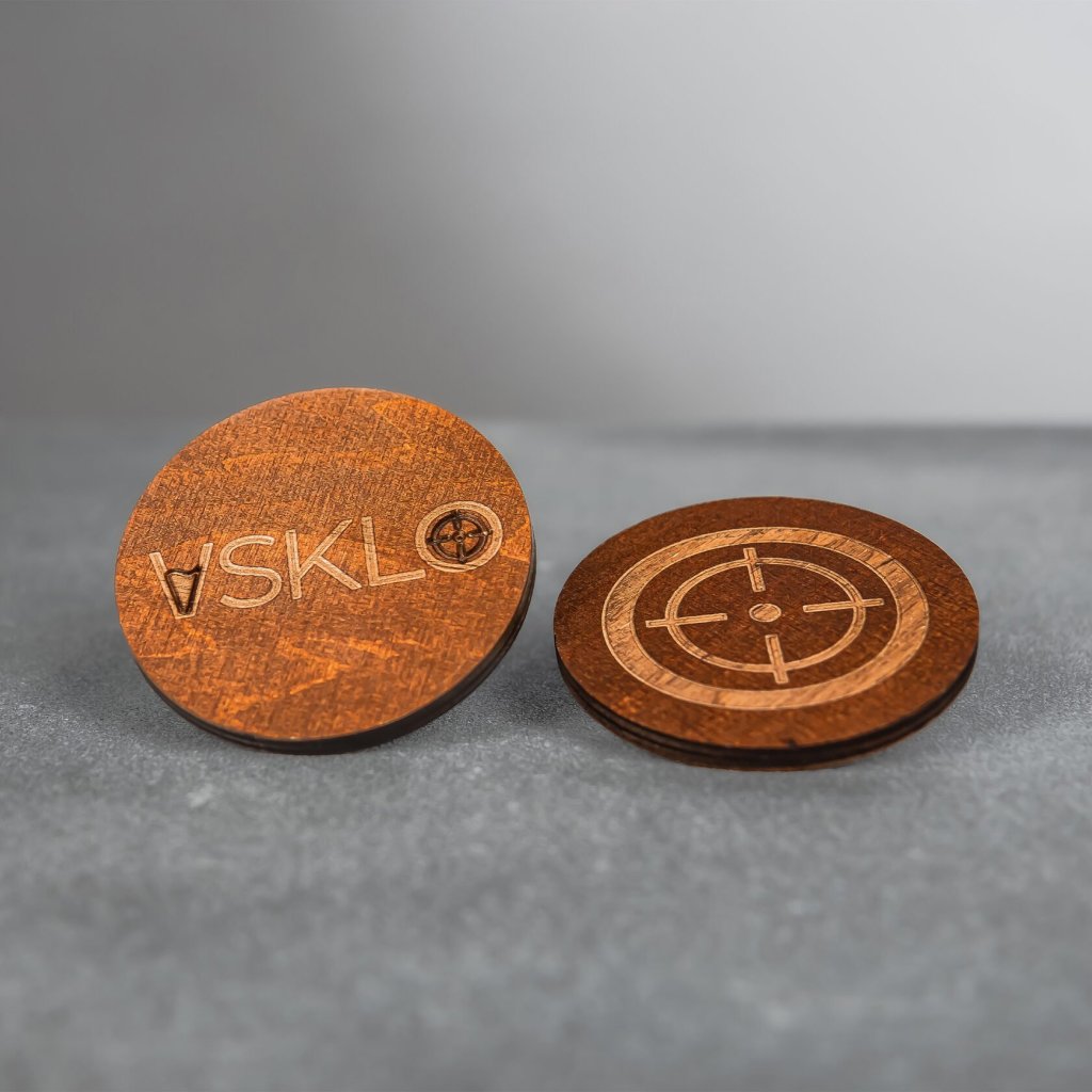 LEO Set 7 - classic glasses (with Bullet Inserts) by VSKLO — close-up product view, photo 8, SKU 11299