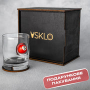 Склянка для віскі (більярд) від VSKLO — додаткове фото виробу, фото 7, артикул 10146