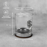 Набір на 2 склянки MONEY від VSKLO — додаткове фото виробу, фото 8, артикул 10428