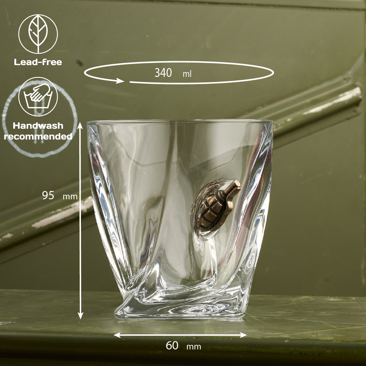 Large BK Set (Crystal glasses MIX) by VSKLO — additional product photo, photo 13, SKU 10406