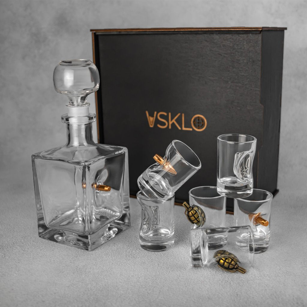 Shot Glass Set ALL INCLUSIVE MIX | VSKLO #1742
