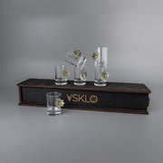 Shot Glass Set of Stand (Police) + Packaging | VSKLO #4096