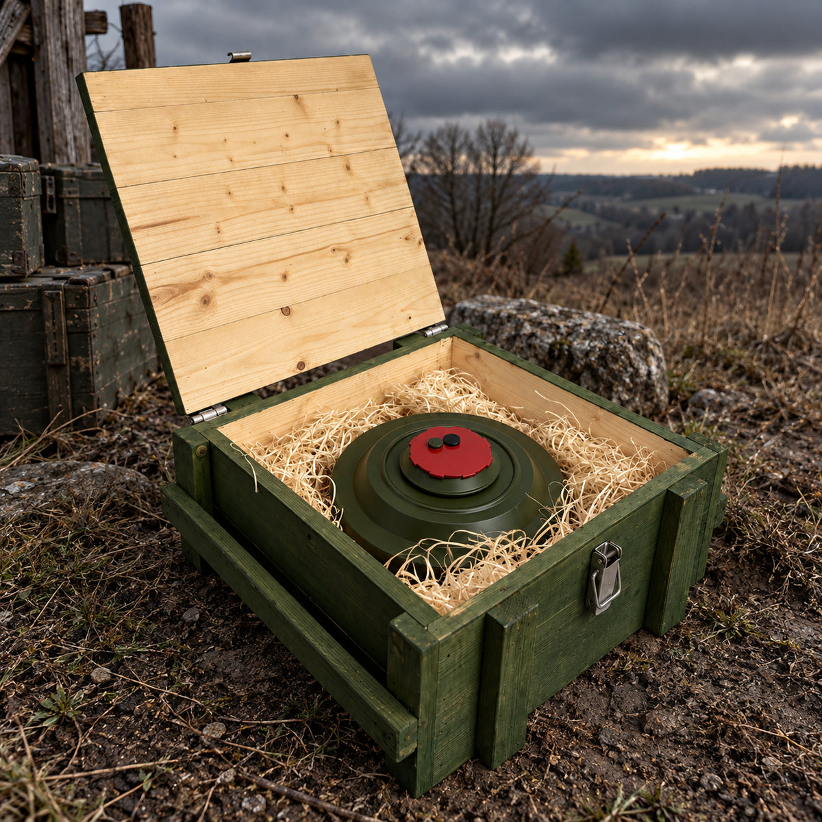 Набір VSKLO Replica Mine Mini-Bar — вигляд збоку