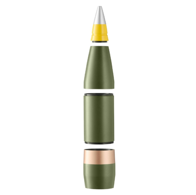 Replica Artillery Mini-Bar 155 mm з 4 кришталевими склянками з кулями — додаткове фото 3 | VSKLO