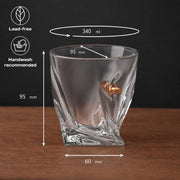 LEO Set 4 — crystal glasses (with a Bullet Insert) by VSKLO — additional product photo, photo 8, SKU 10668