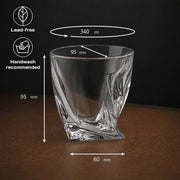 LEO Set 5 — crystal glasses (with Coat of Arms Inserts) by VSKLO — additional product photo, photo 9, SKU 10063