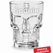 Engraving on skli — pyvna kruzhka cherep (1 pcs) by VSKLO — osnovne product photo, SKU 10263