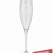 Engraving on skli — champagne glass (1 pcs) by VSKLO — osnovne product photo, SKU 10045