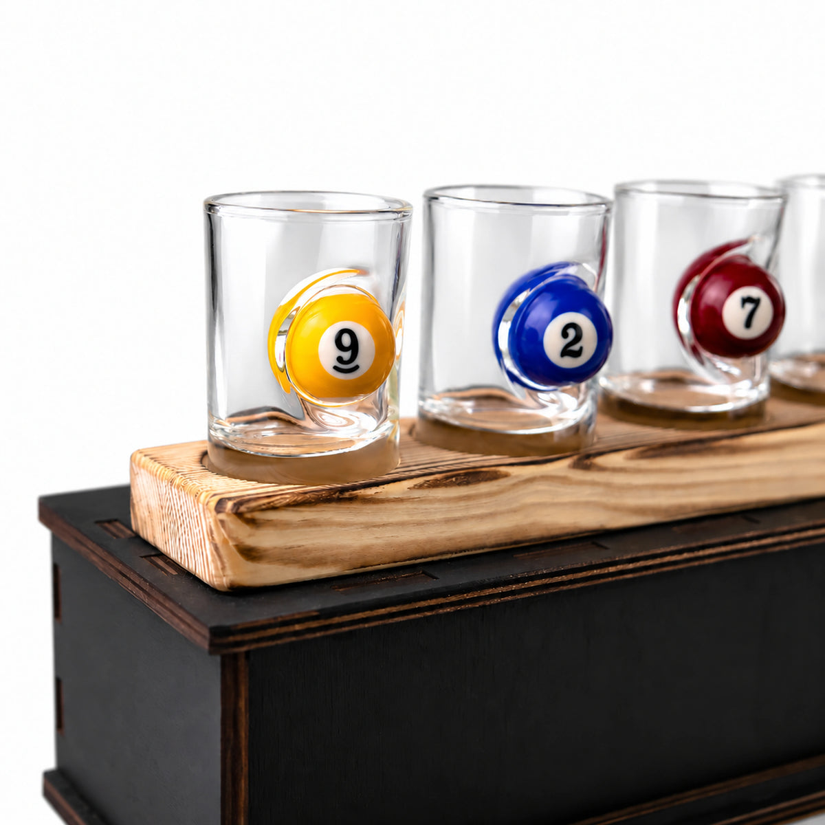 Shot Glass Sets in a Holder