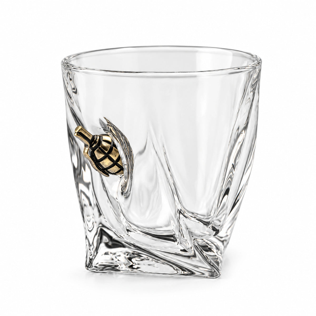 Crystal VSKLO glass for whiskey and spirits in a premium style